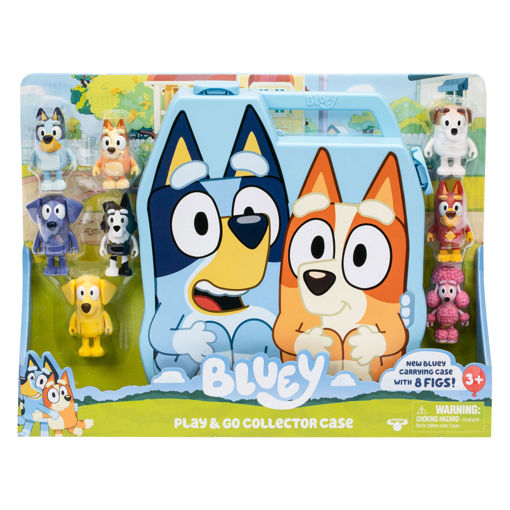 Picture of Bluey Storage Case With 8 Figures